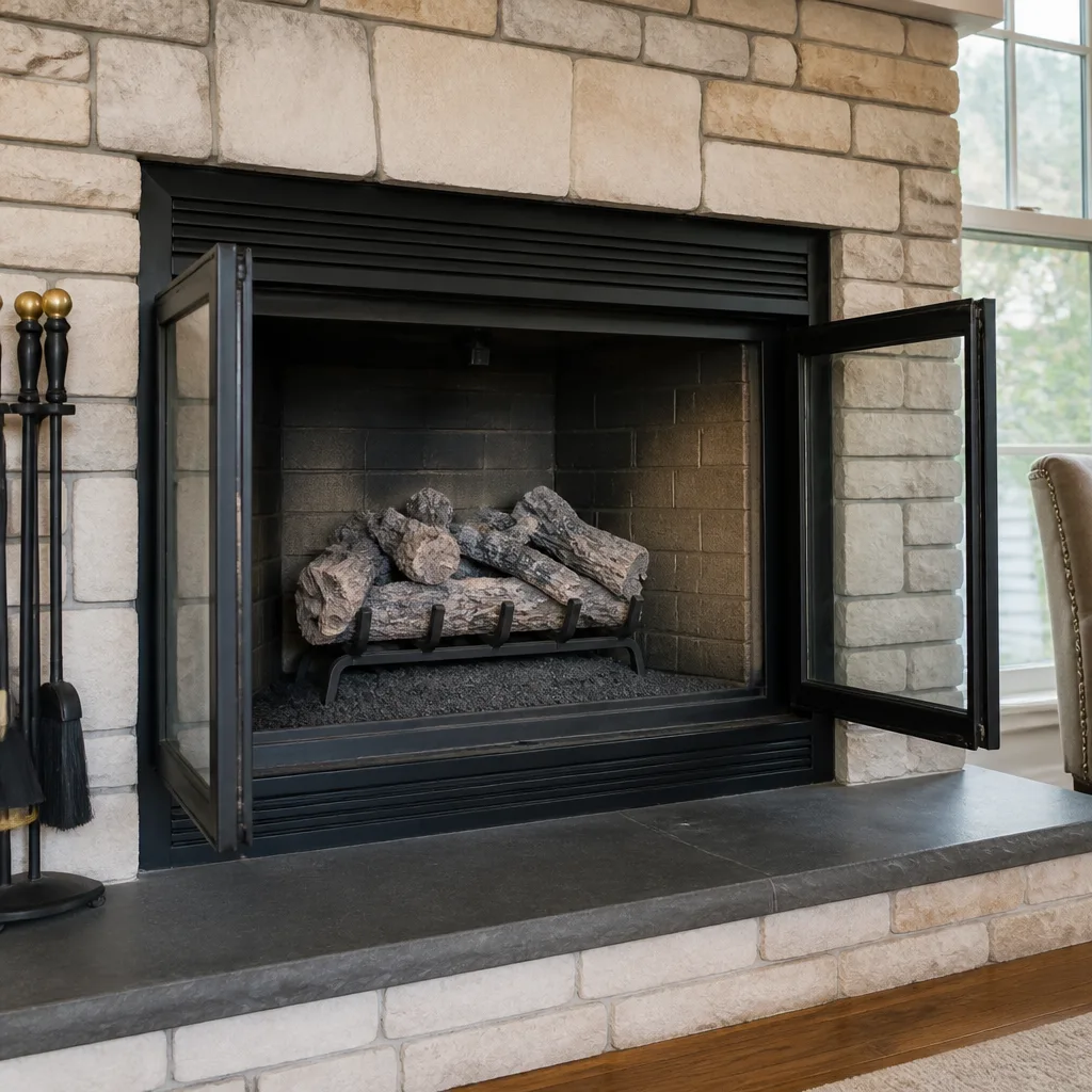 Gas fireplace service